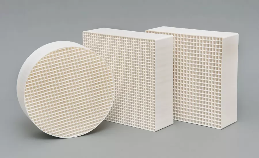 In Honeycomb Ceramics